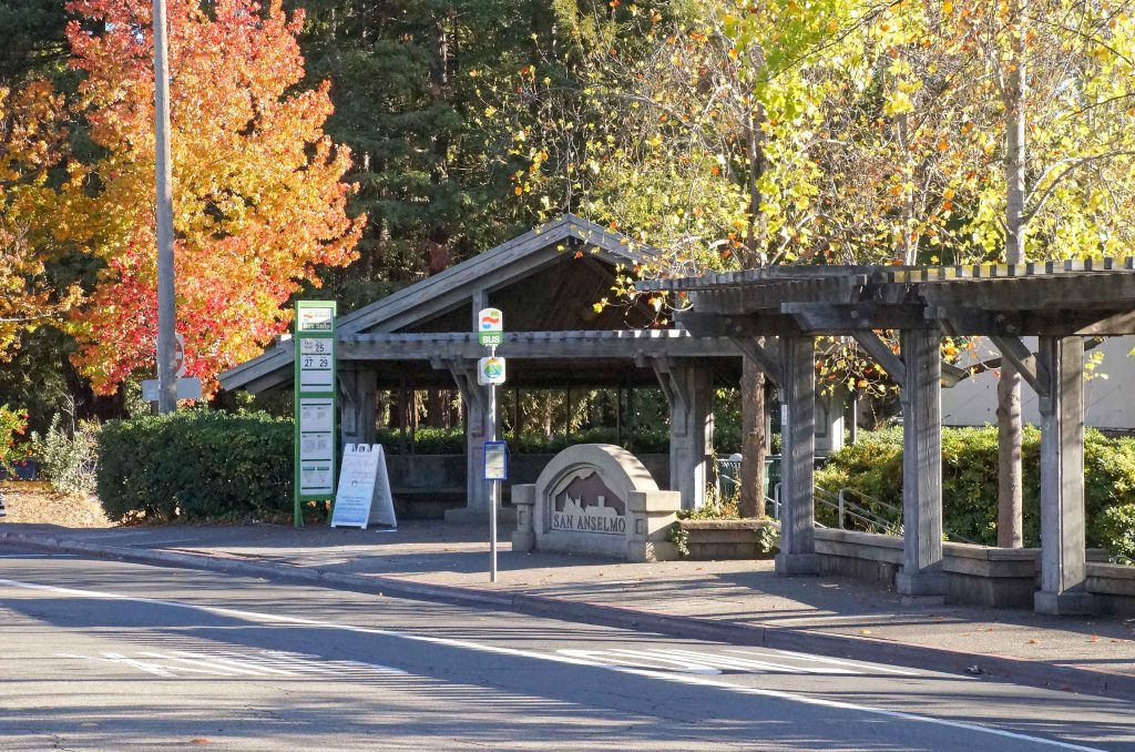 san anselmo bus stop