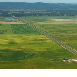 sr37 aerial photo with green fields