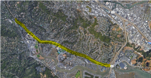 Highway 101 to Ross planning map