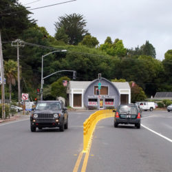 Traffic on Highway 1 near Tam Junction.