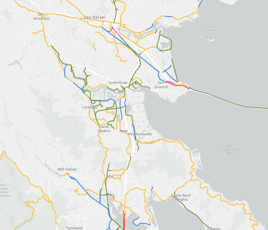 GIS Bicycle Map